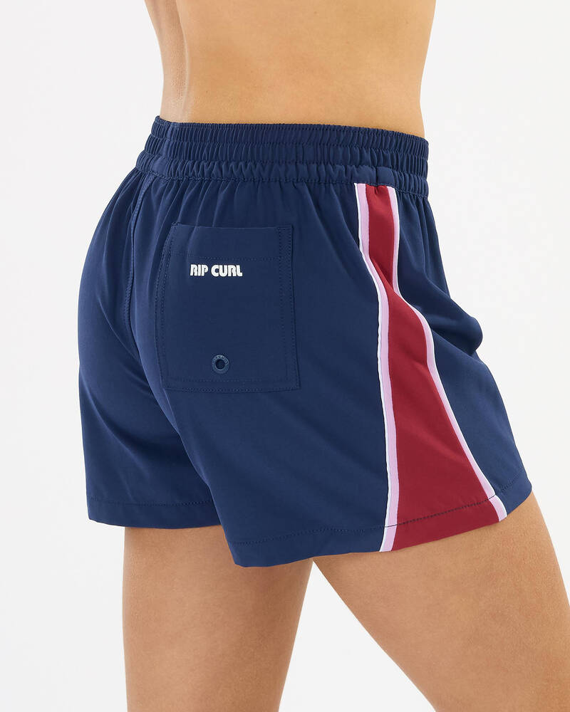 Rip Curl Girls' Retro Pipe Board Shorts for Womens