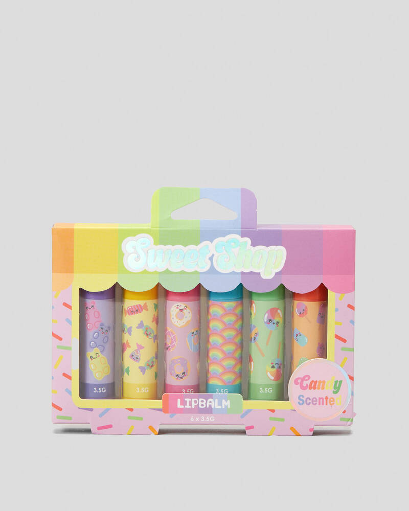 Mooloola Sweet Shop Candy Scented Lip Balm Pack for Womens