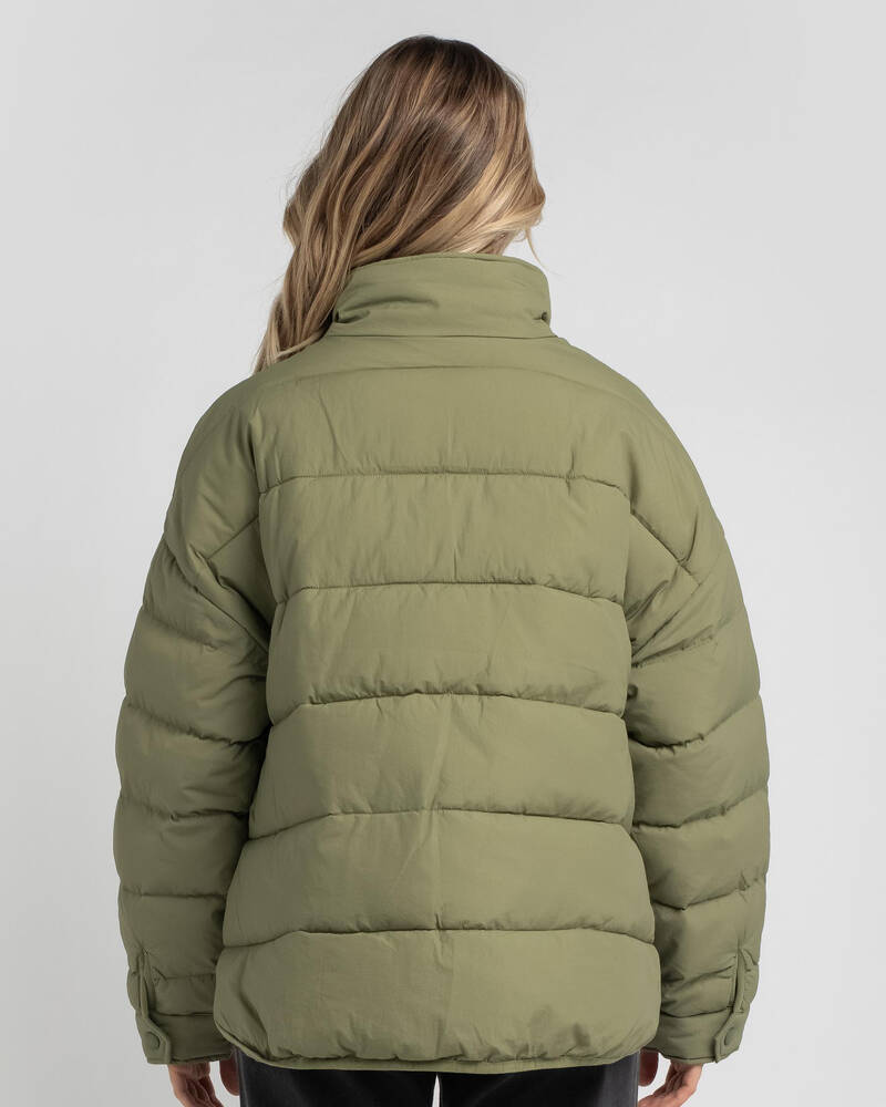Stussy Forest Lightweight Puffa Jacket for Womens