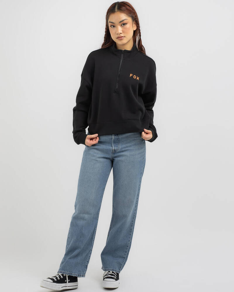 Fox Magnetic Fleece Zip jumper for Womens