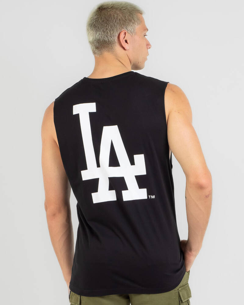 Majestic Dodgers Muscle Tank for Mens