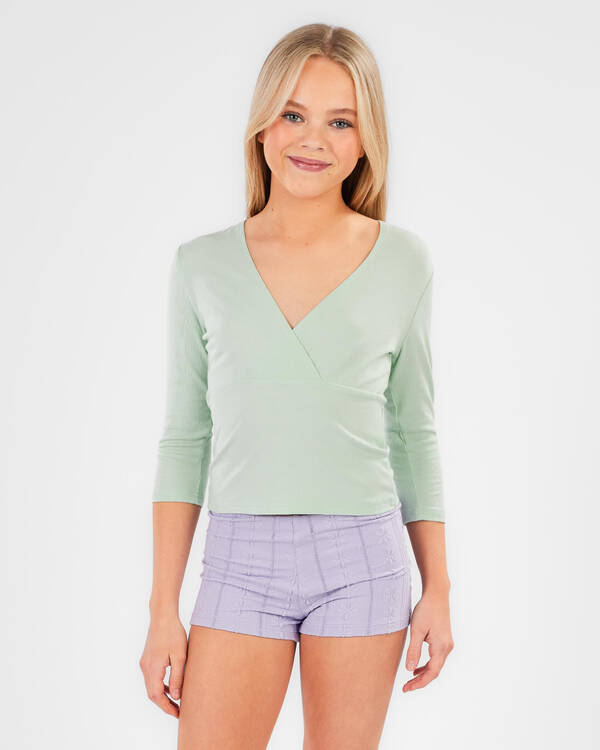 Girls' Rach 3/4 Sleeve Top