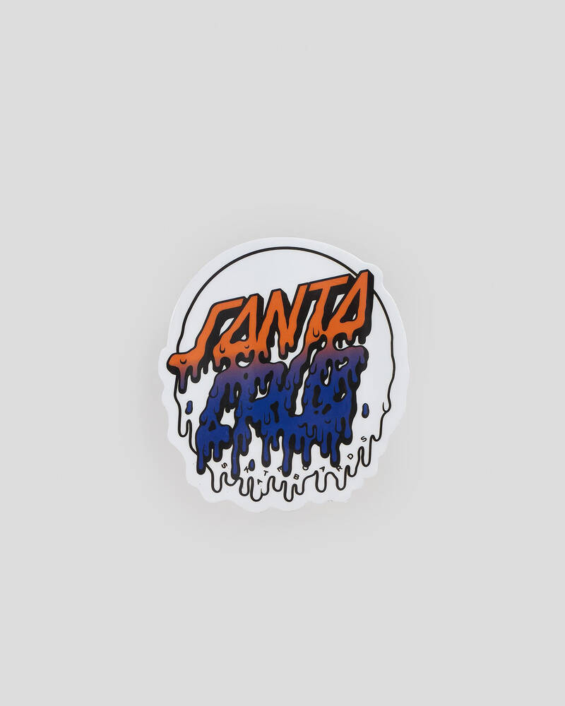 Santa Cruz Rad Dot Hollow Sticker for Unisex