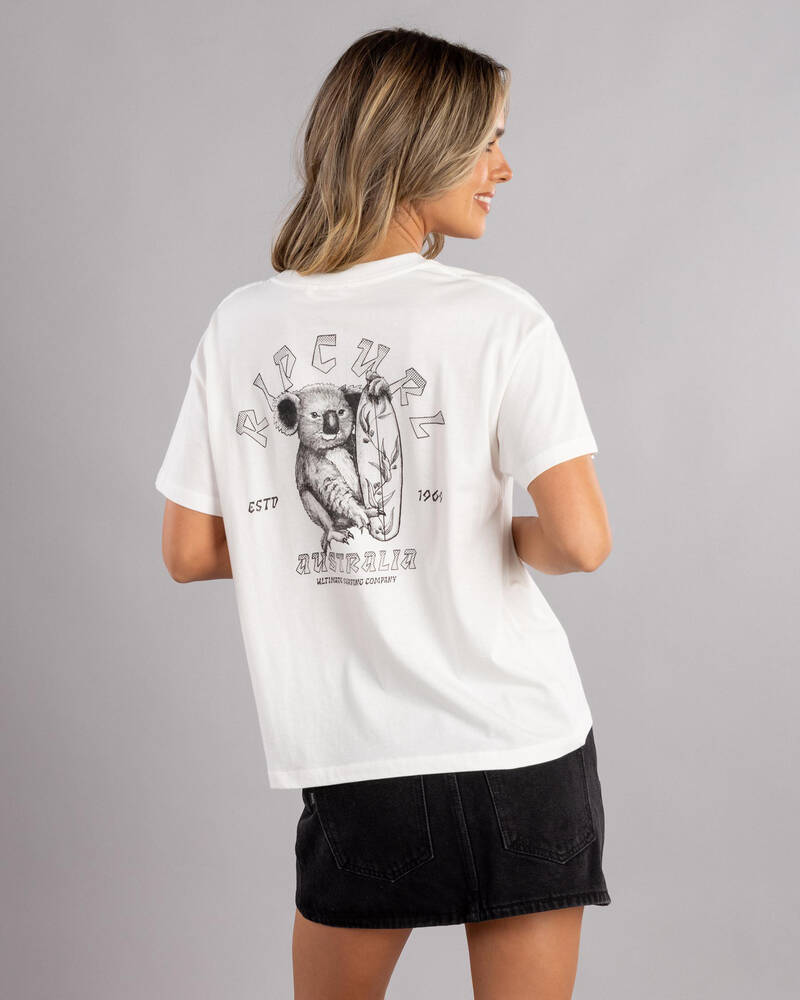 Rip Curl Koala Grip Relaxed Fit T-Shirt for Womens