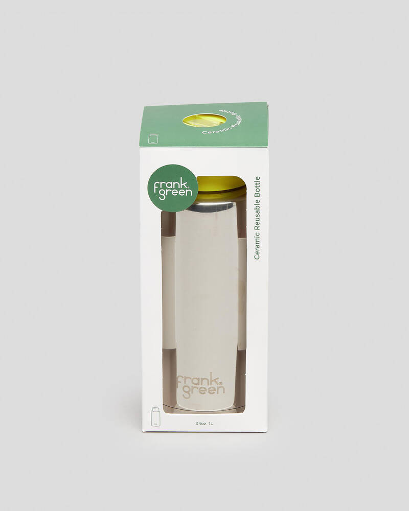 Frank Green 34oz Reusable Bottle with Straw Lid for Unisex
