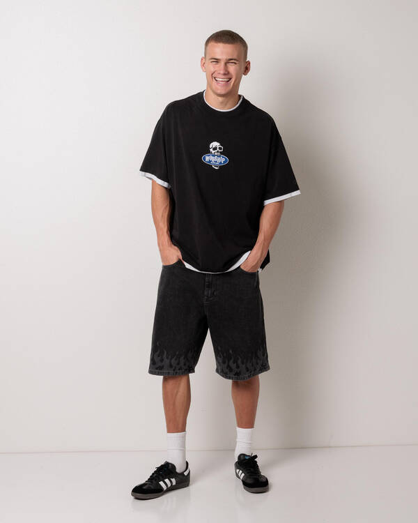 Worship Supplies Jaws Layered T-Shirt for Mens