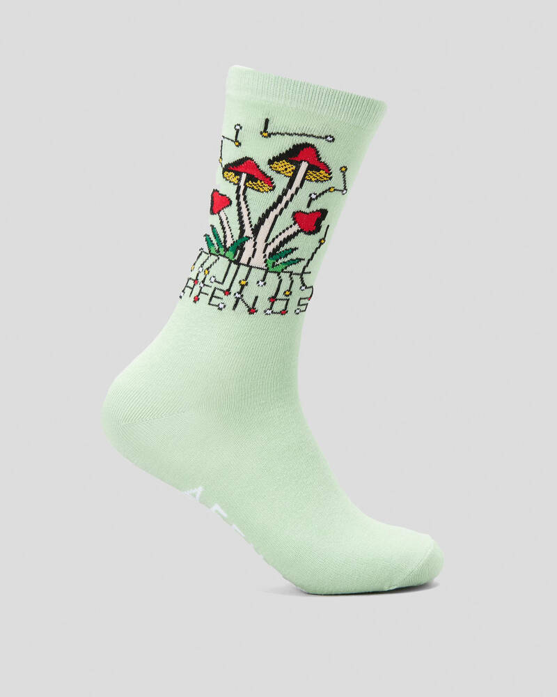 Afends Journey Inward Hemp Socks for Mens