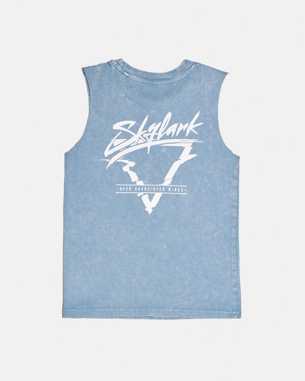 Skylark Toddlers' Frequency Muscle Tank for Mens