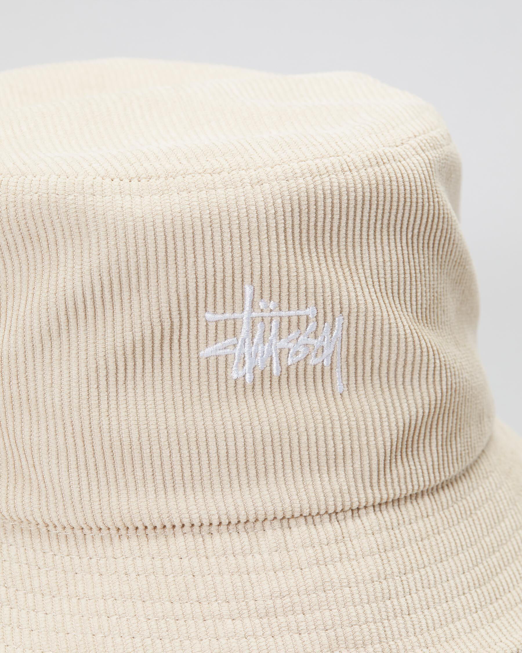 Shop Stussy Graffiti Cord Bucket Hat In Natural - Fast Shipping