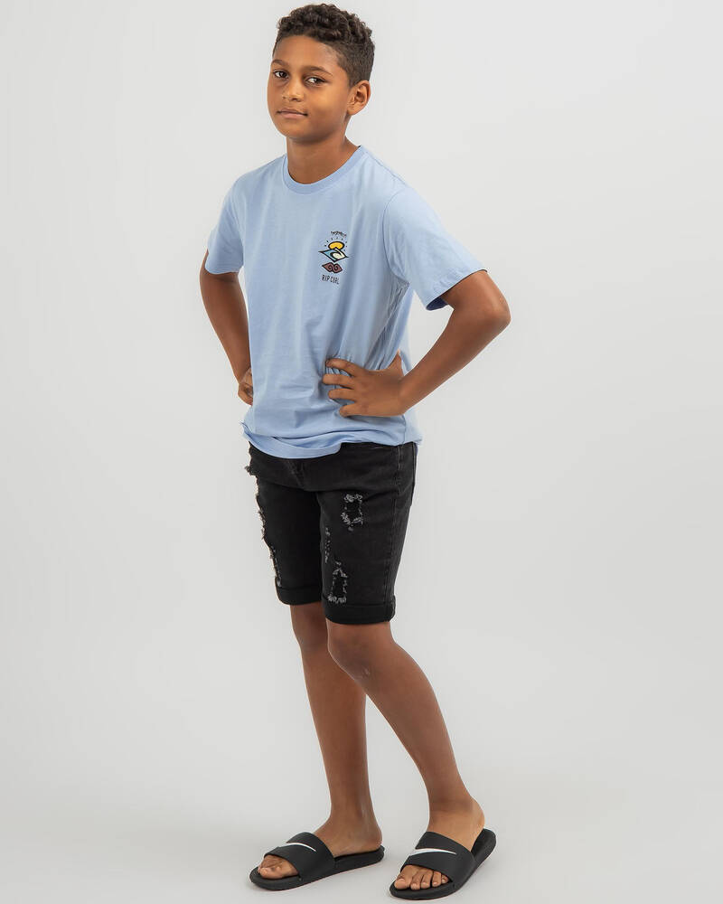 Skylark Boys' Assurance Denim Shorts for Mens