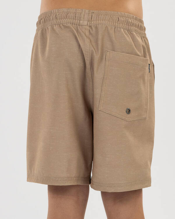 Salty Life Boys' Anchor Point Elastic Waist Shorts for Mens