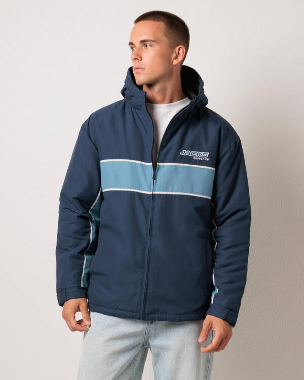 Jacks Linear Hooded Jacket for Mens