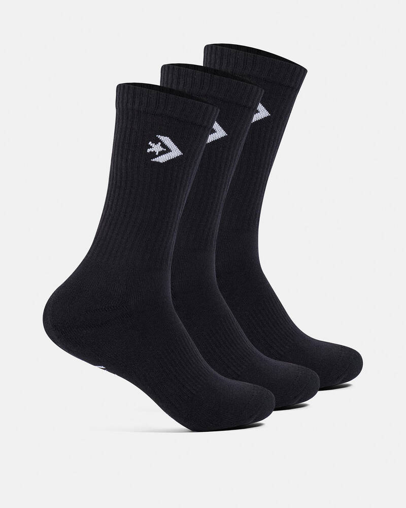 Converse Crew Socks 3 Pack for Mens
