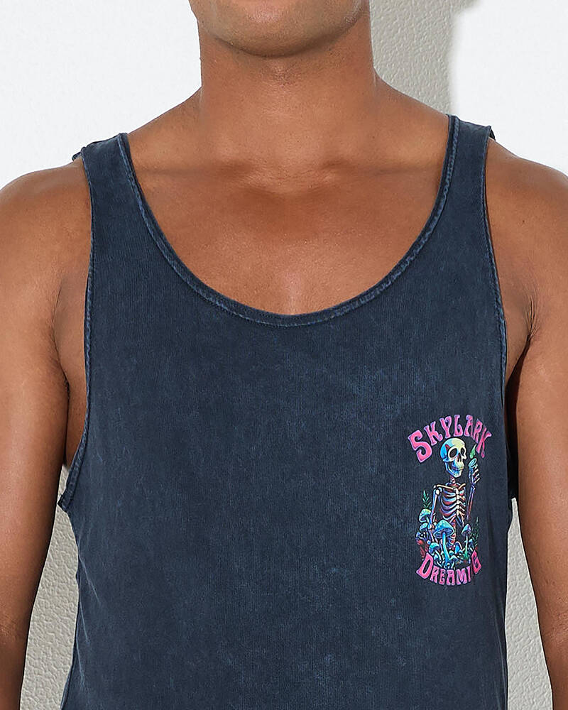Skylark Skeletal Haze Singlet for Mens