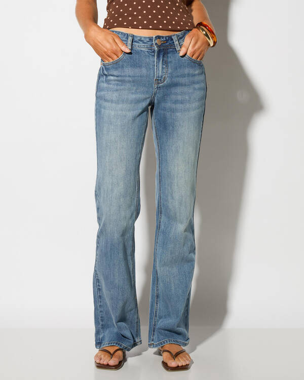 Stratford Low Waist Bootleg Jeans
