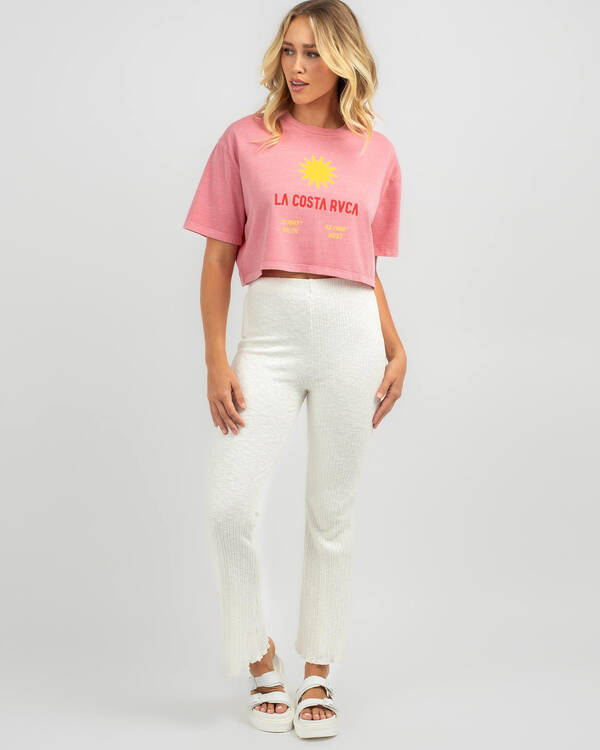 RVCA La Costa Half T-Shirt for Womens