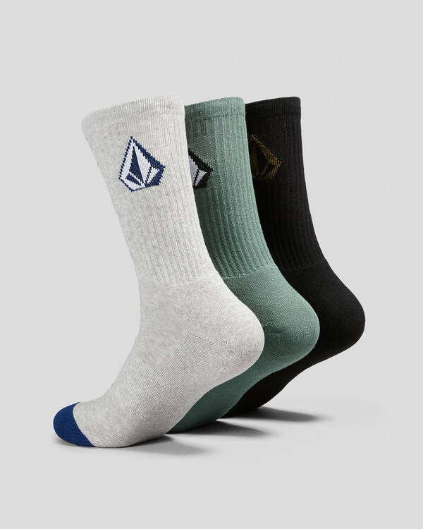 Volcom Full Stone Socks 3 Pack for Mens