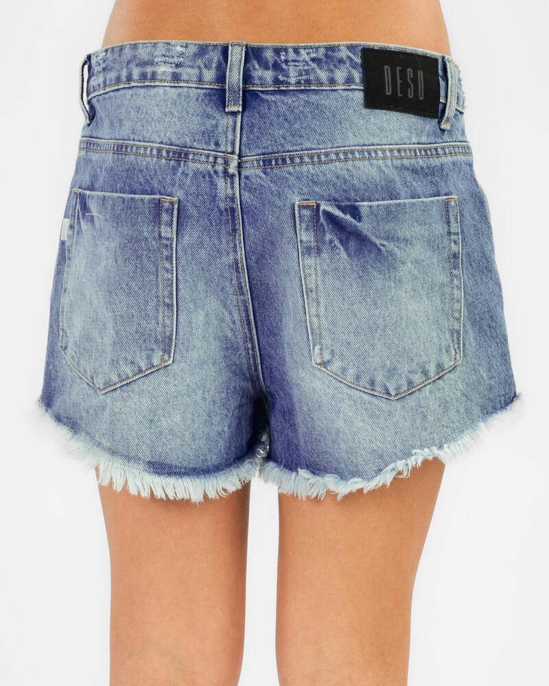 DESU Girls' Texas Denim Shorts for Womens