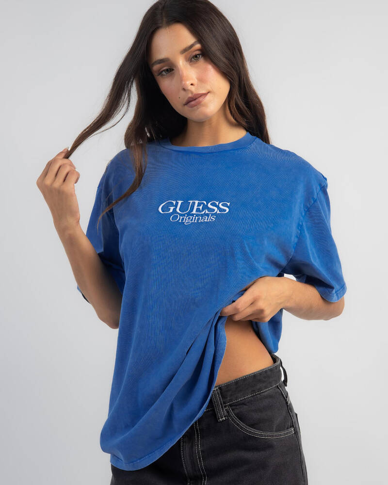 GUESS Originals Brent Logo T-Shirt for Womens