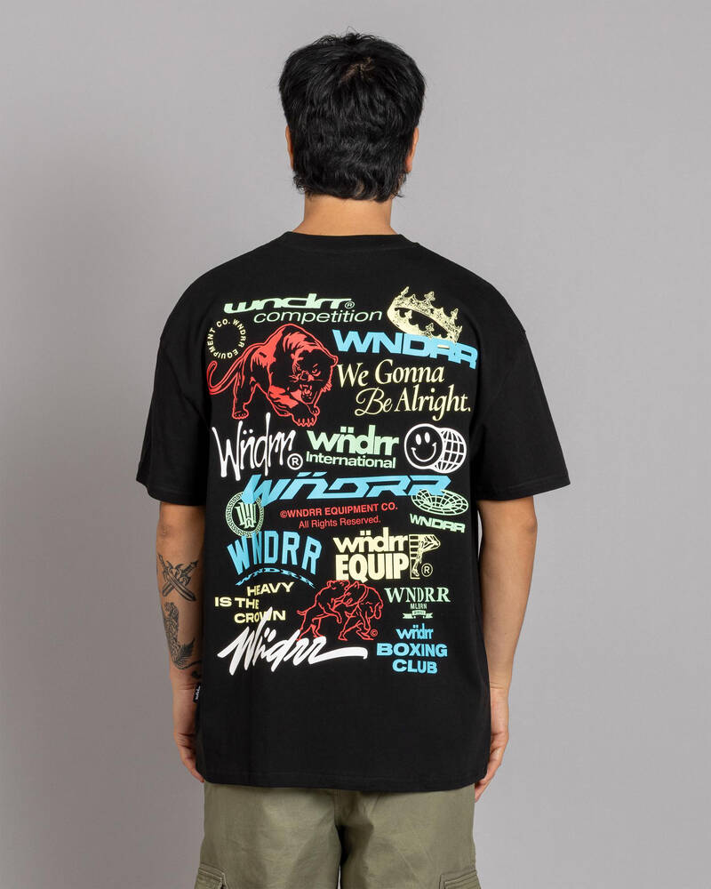 Wndrr Syndicate Box Fit T-Shirt for Mens