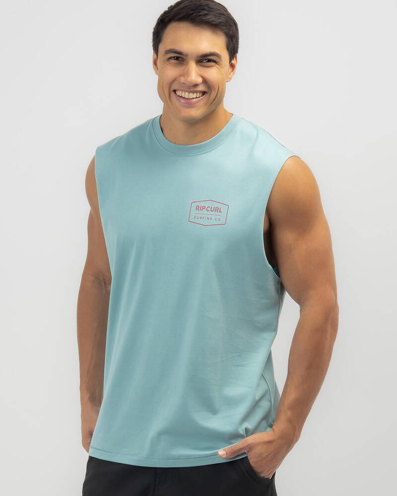 Rip Curl Marking Muscle Tank for Mens