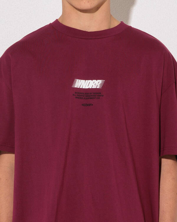 Wndrr Borderless Box Fit T-Shirt for Mens