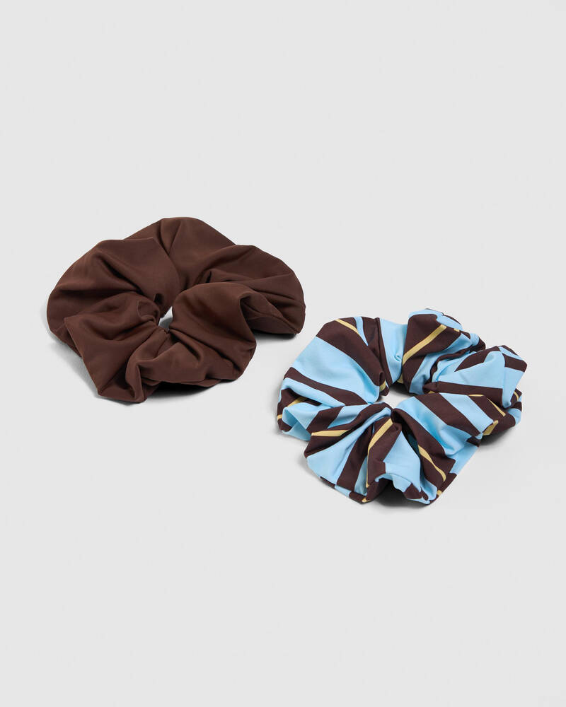 Karyn In LA Jessie Stripe Scrunchie Pack for Womens