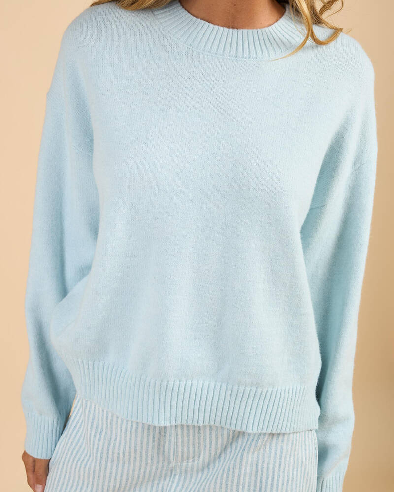 Mooloola Horizon Crew Knit Jumper for Womens