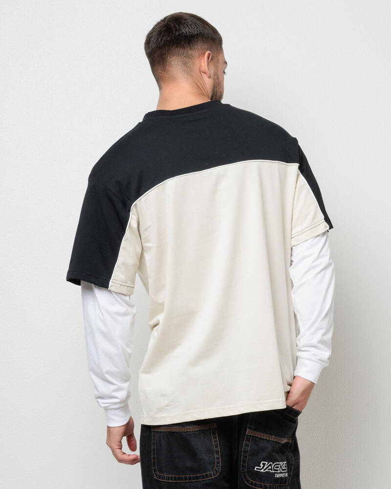 Jacks Cloudline Layered Long Sleeve T-Shirt for Mens