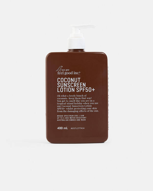 Coconut Sunscreen Lotion SPF50+ 400ml