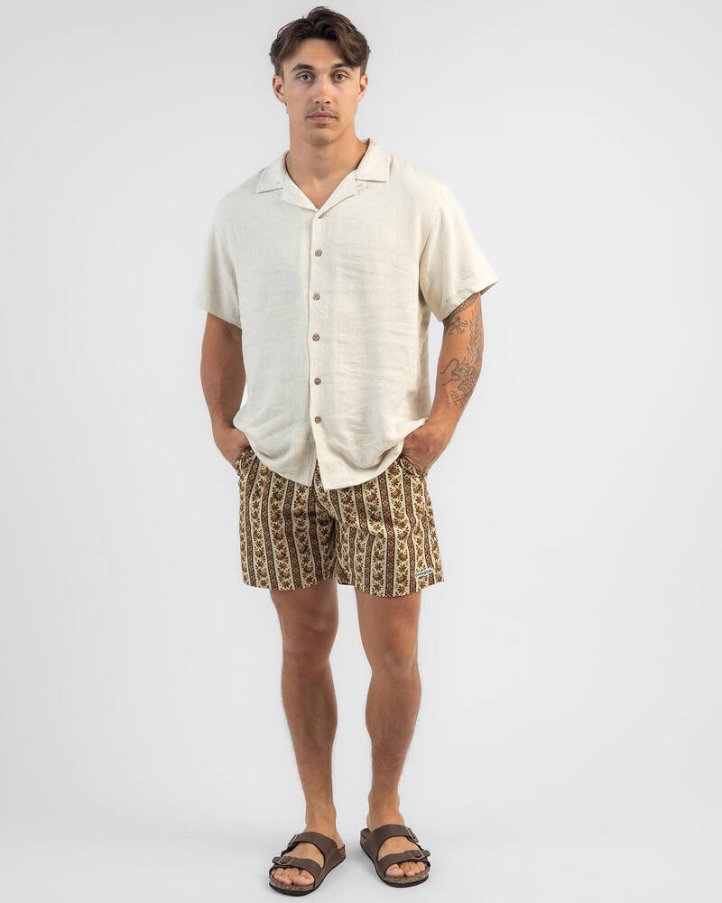 The Critical Slide Society Valley Trunk Elastic Shorts for Mens