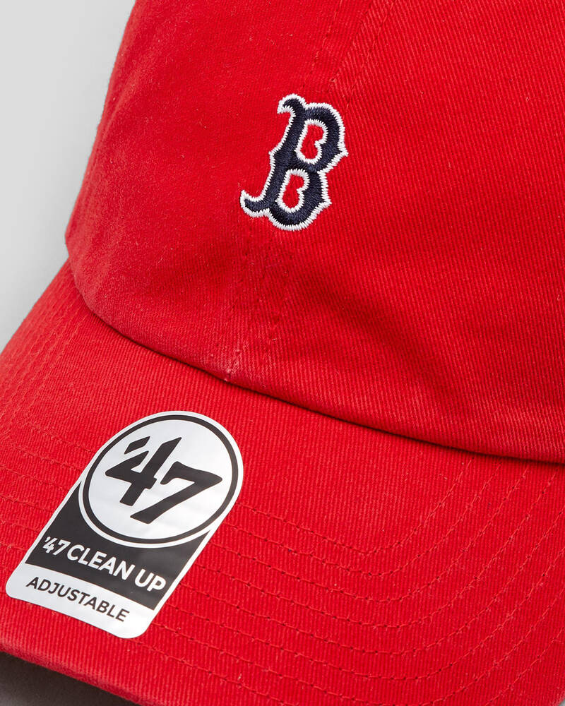 Forty Seven Boston Redsox Clean Up Cap for Mens