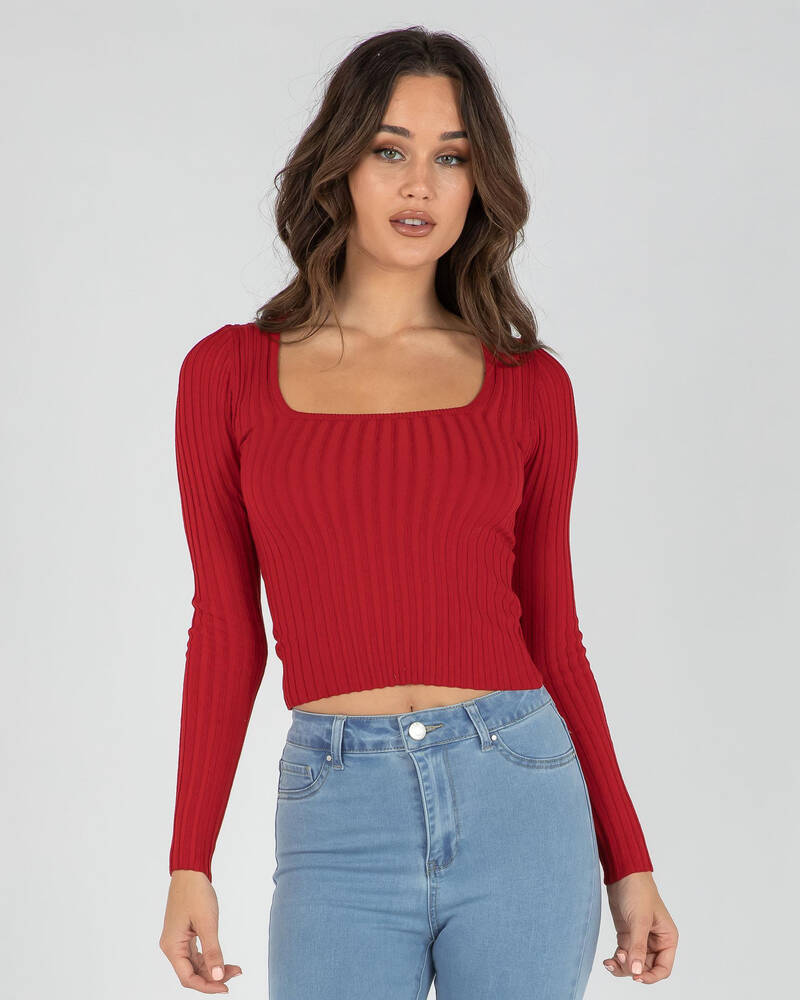 Mooloola Scully Knit Top for Womens