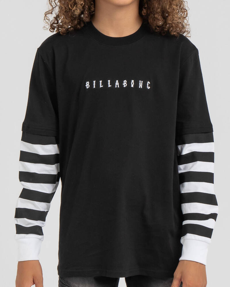 Billabong Boys' Maze Long Sleeve T-Shirt for Mens