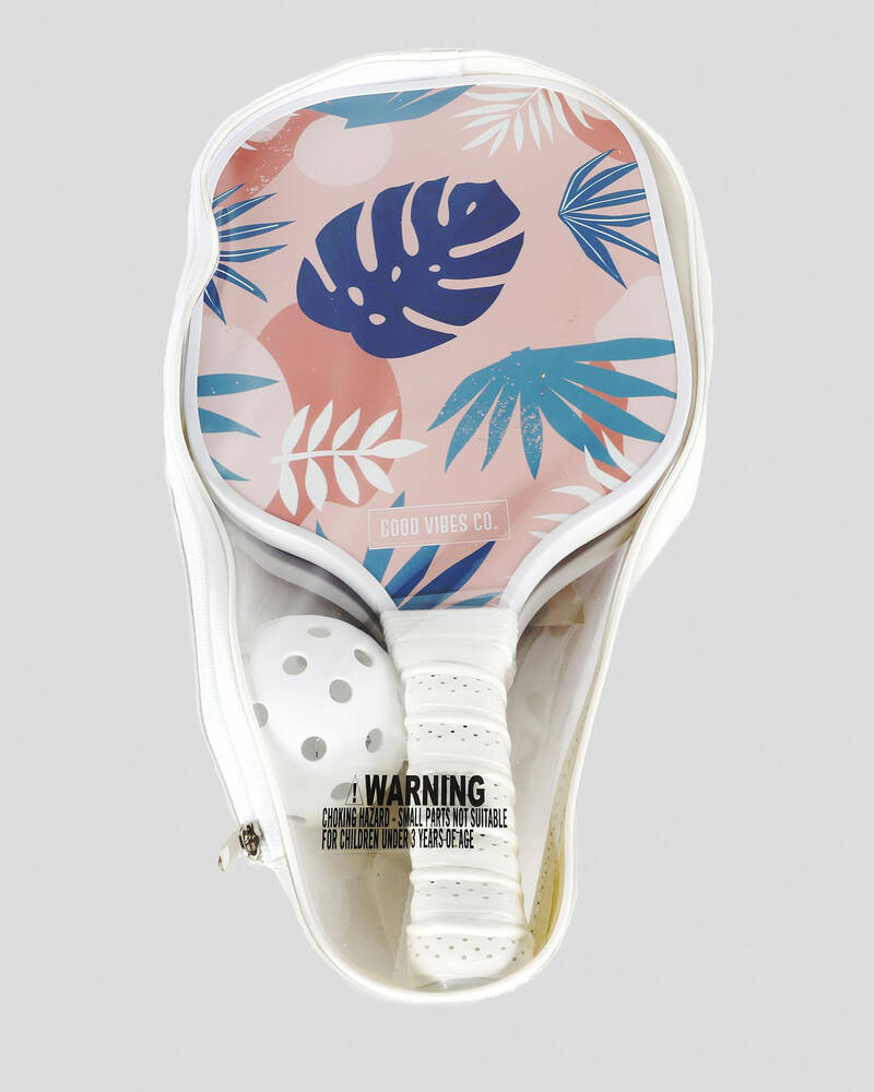 Get It Now Blush Palm Pickle Ball Set for Unisex