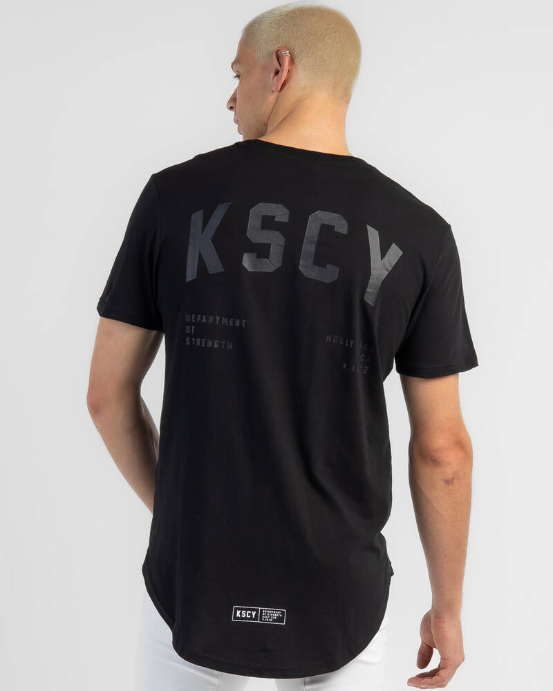 Kiss Chacey Deny Dual Curved T-Shirt for Mens
