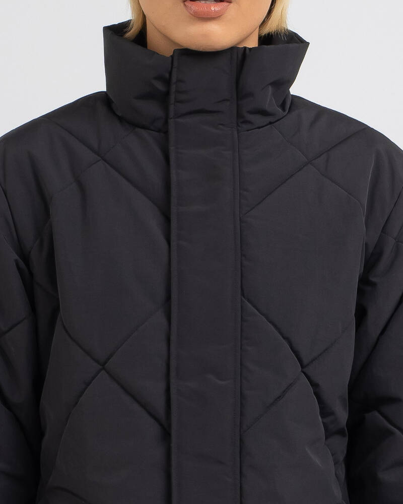 Hurley Mid Puffer Jacket for Womens