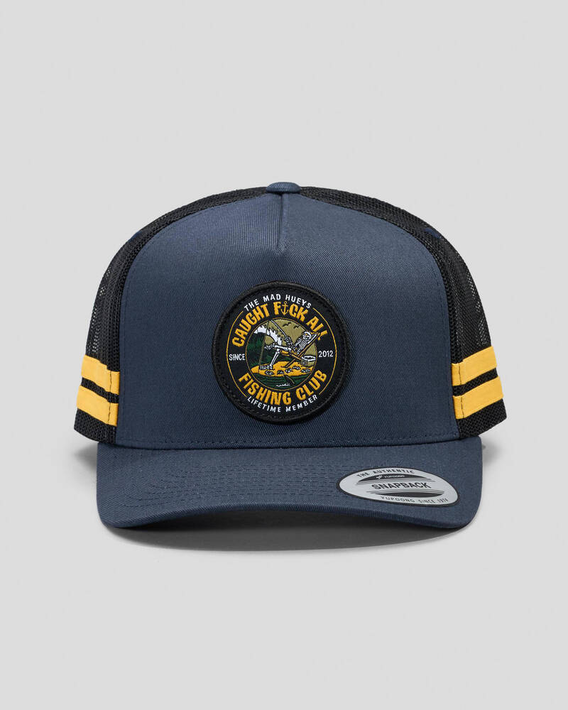 The Mad Hueys Caught Fk All Trucker Cap for Mens