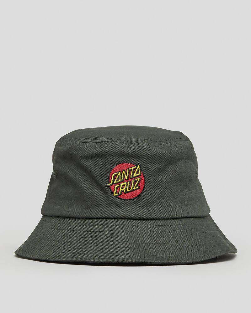 Santa Cruz Classic Dot Bucket Hat for Mens