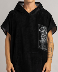 Salty Life Warhead Hooded Towel for Mens image number null