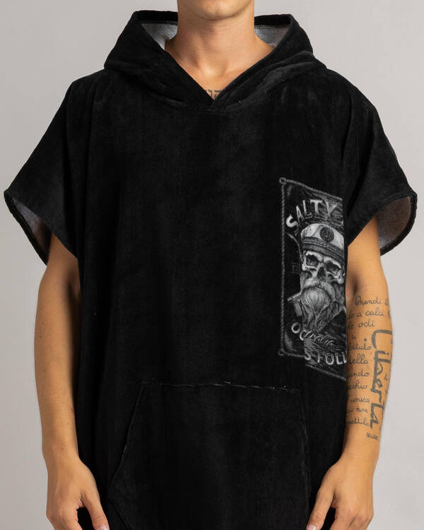 Salty Life Warhead Hooded Towel for Mens