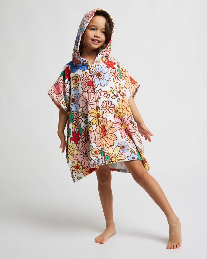 Topanga Flower Power Toddlers' Hooded Towel for Womens
