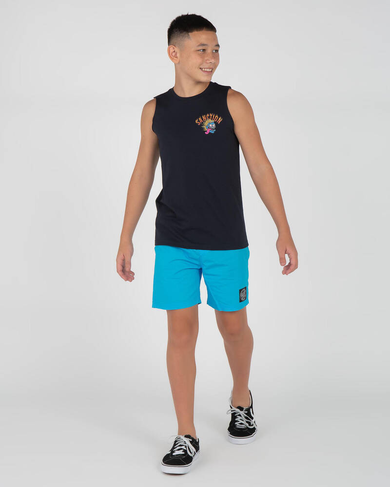 Sanction Boys' Moto Monster Muscle Tank for Mens