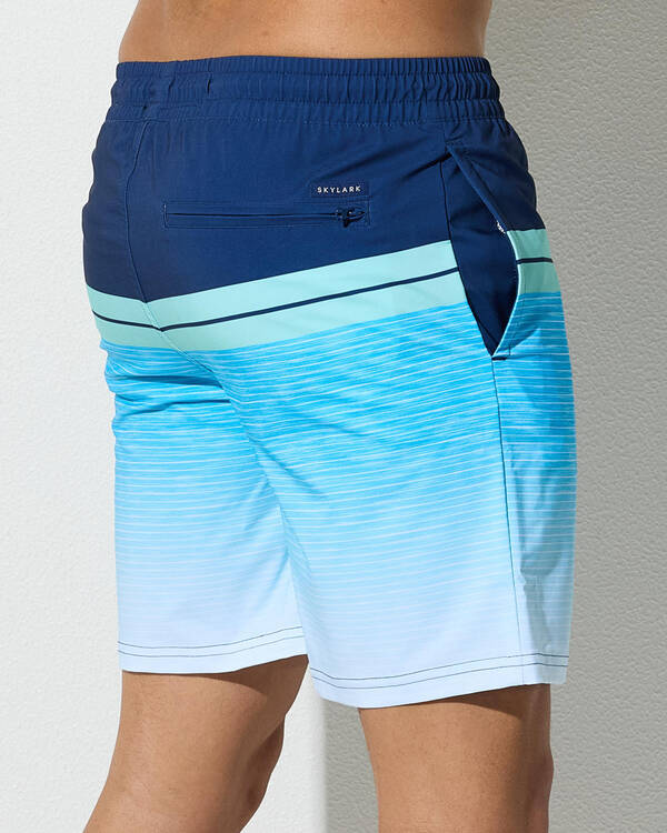 Skylark Level Elastic Waist Shorts for Mens