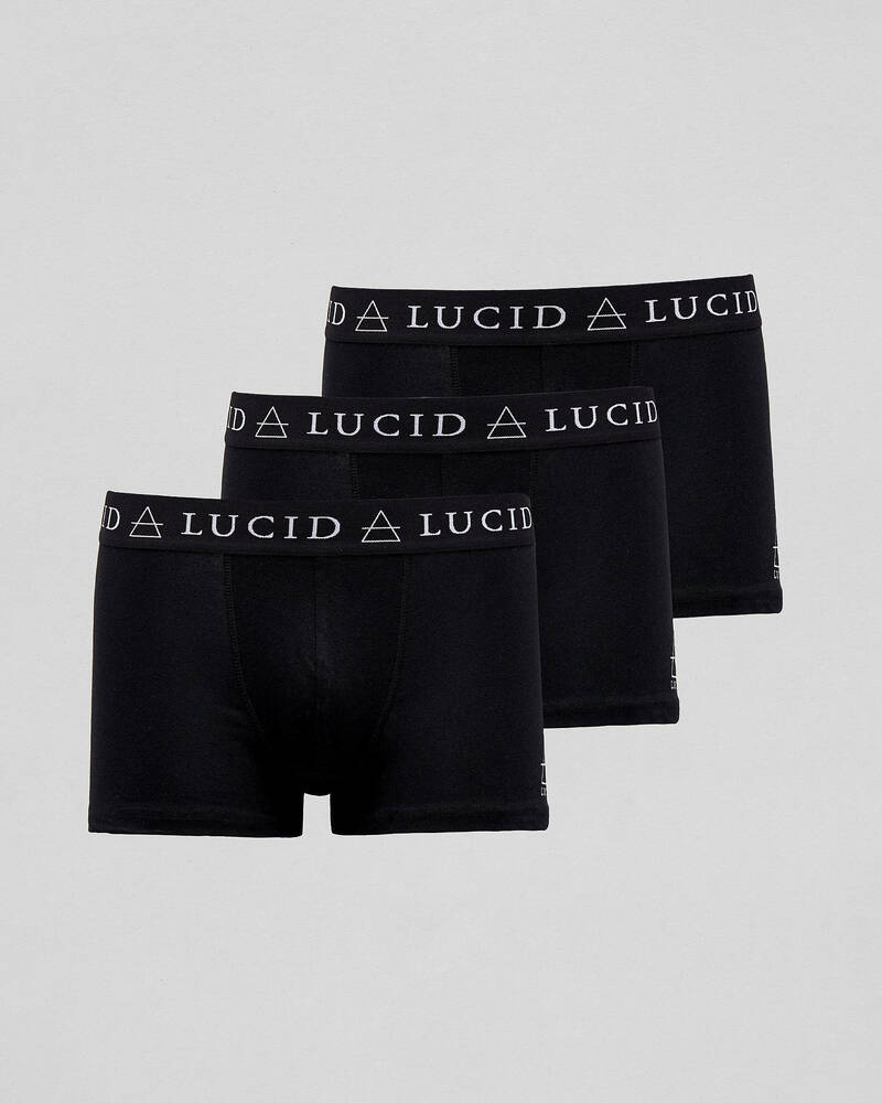 Lucid Fitted Boxer 3 Pack for Mens