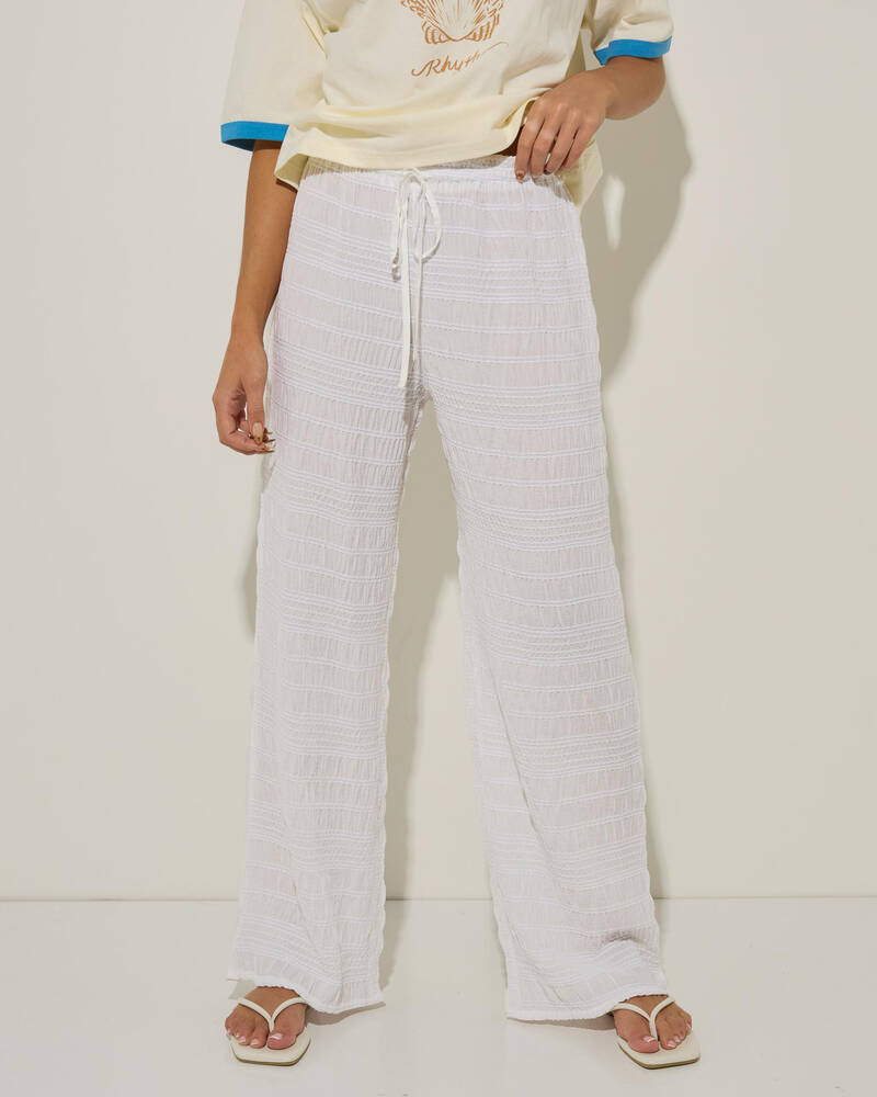 Rhythm Sandy Cove Beach Pants for Womens
