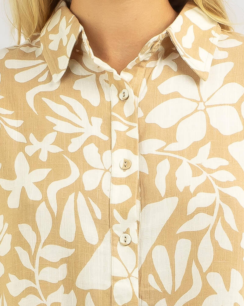 Paper Heart Santorini Long Sleeve Shirt for Womens