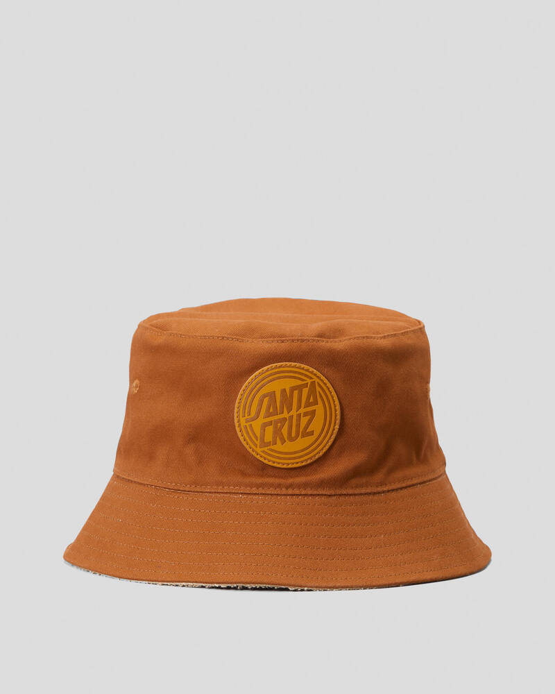 Santa Cruz Alt Dot Mono Patch Bucket Hat for Mens