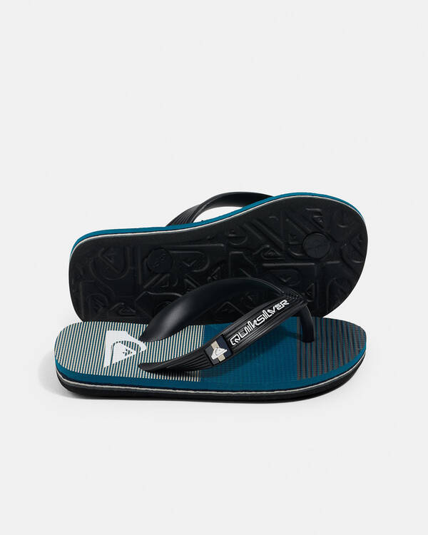 Quiksilver Toddlers' Moncata Art SPKD Thongs for Mens