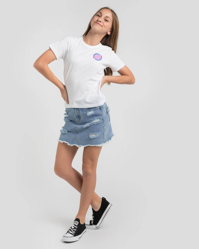 Santa Cruz Girls' Flex Dot T-Shirt for Womens